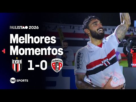 BOTAFOGO-SP 1X0 PRIMAVERA | MELHORES MOMENTOS | PAULISTÃO 2026
