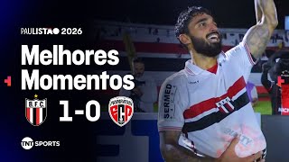 BOTAFOGO-SP 1X0 PRIMAVERA | MELHORES MOMENTOS | PAULISTÃO 2026