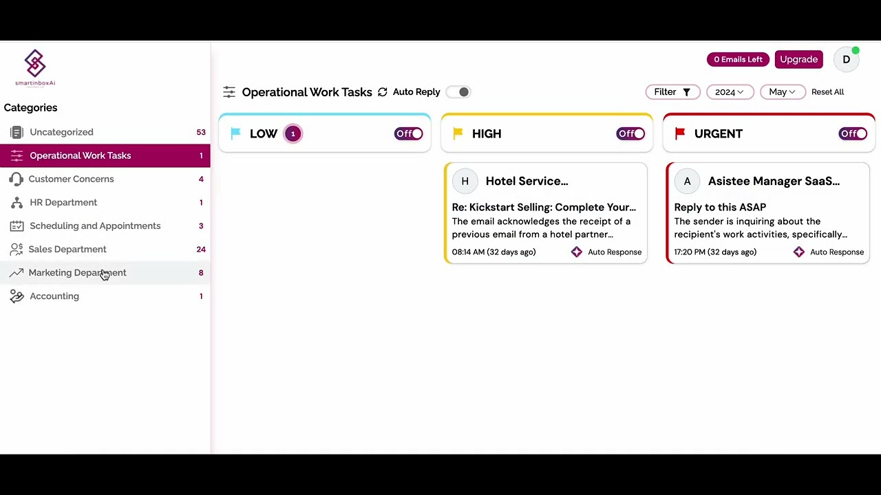 SmartInbox Demo