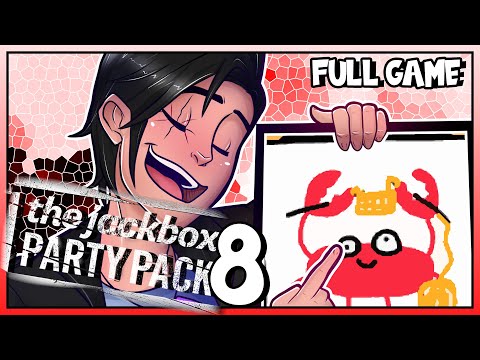 LET'S PLAY THE JACKBOX PARTY PACK 8 | ALL GAMES | 8 PLAYER COOP PLAYTHROUGH