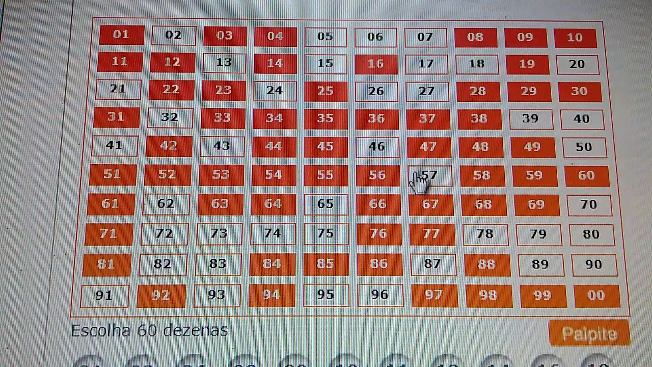60 dezenas 10 vezes 20 pontos 10 vezes 20 pontos