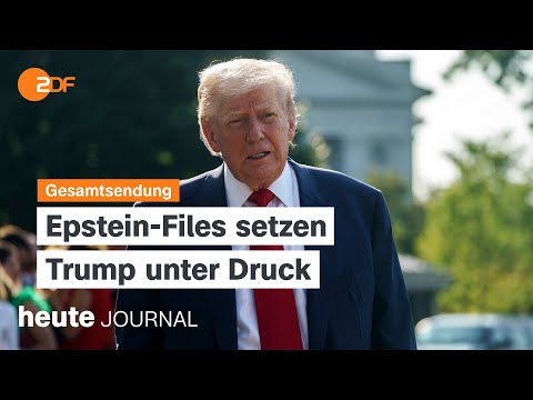 heute journal vom 25.07.2025 Trump wegen Epstein unter Druck, Hunger in Gaza, Bayreuther Festspiele