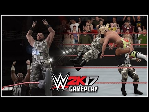 Dudley Boyz Entrance, NEW 3D In Action & Winning Scene! (WWE 2K17 Gameplay) #WWE2K17 - YouTube