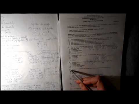 Logică - simularea 2017 -  subiectul I