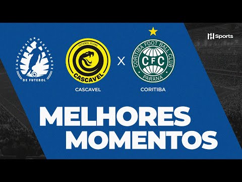 Gols e lances de Cascavel x Coritiba