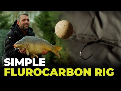 How to Tie a Simple Fluorocarbon Rig | Carp Fishing Rigs 🎣
