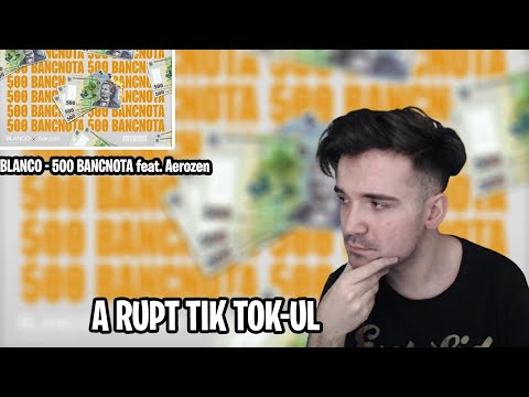 Reactionez la: BLANCO - 500 BANCNOTA feat. Aerozen ( Notsozensrl)