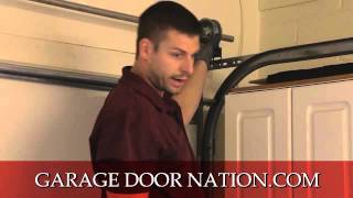 How to Fix A Crooked Garage Door