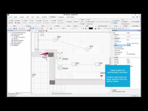 SEE Electrical Building+ - Logiciel de conception d'installations électriques pour la construction