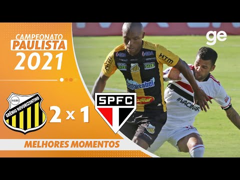 Vídeo / Gols : Novorizontino 2 x 1 São Paulo !