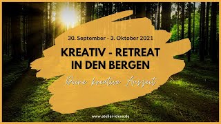 Kreativ-Retreat in den Bergen Herbst 2021