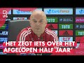 'Een fantastisch COMPLIMENT' | SLOT over uitspraak VAN NISTELROOIJ dat FEYENOORD de TITELFAVORIET is