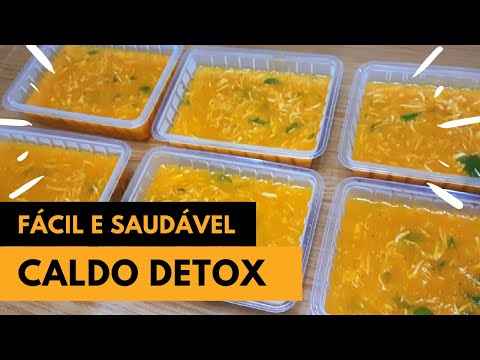 CALDO DE LEGUMES DETOX | EMAGRECE MUITO | SUPER FÁCIL DE FAZER