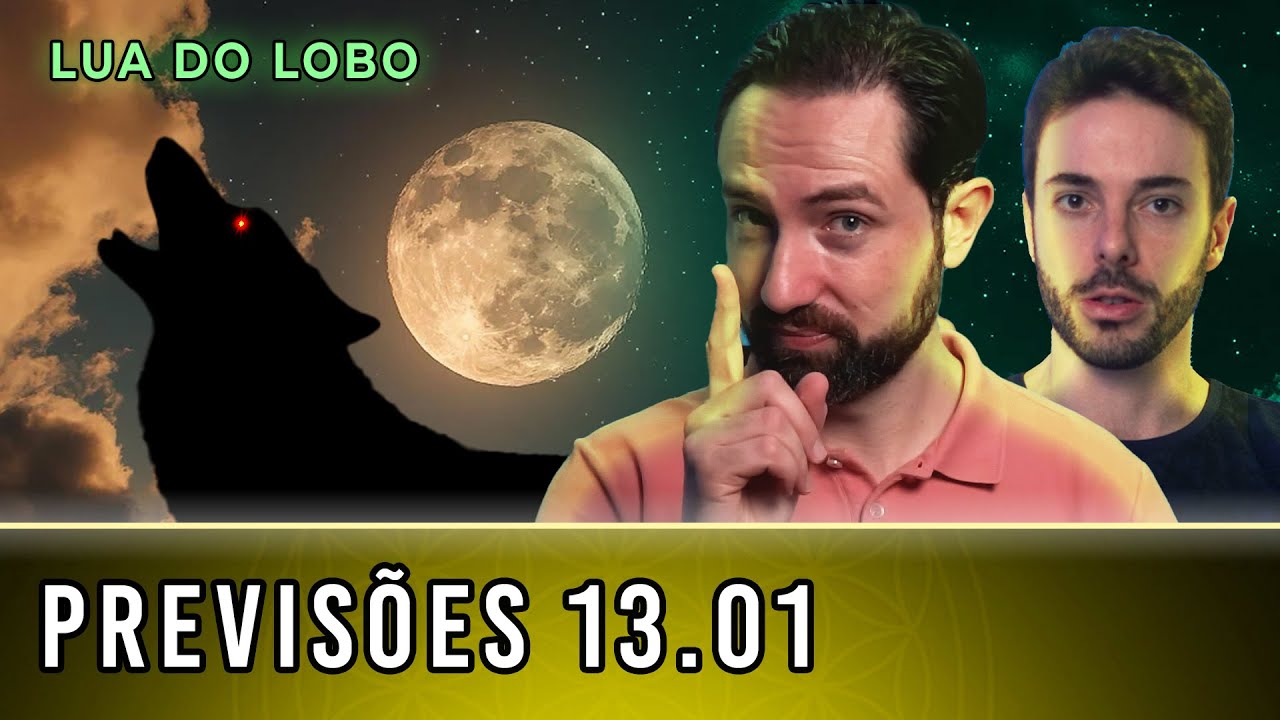 ⚠️Astrólogo Alerta: Lua Cheia 13/01: A MAIS FORTE de 2025! (Lua do Lobo)