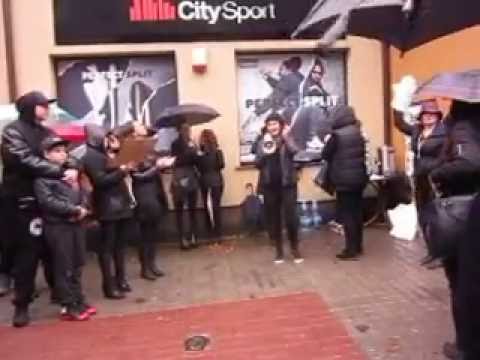 Czarny protest w Mińsku Mazowieckim, poniedziałek 3 października 2016