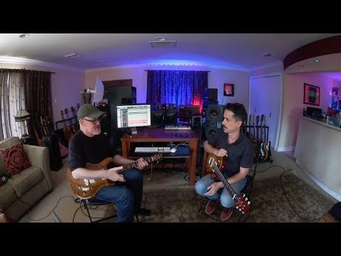 Tim Pierce and Corey Congilio improvising lesson