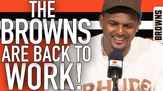 BROWNS ARE BACK IN THE BUILDING HERE IS WHAT WE LEARNED!