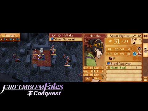 Fire Emblem Fates Conquest Lunatic Blind Chapter 9