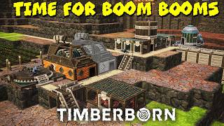 Accessing Explosives in Timberborn | Bad Crater Episode 7