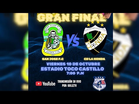 San Jose F.C. vs C.D. La Honda - LIGA DISTRITAL DE SAN FRANCISCO - 10 de Octubre 2025 - GRAN FINAL