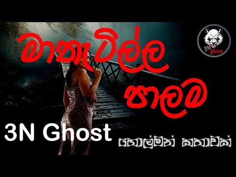 මාතැටිල්ල පාලම | @3NGhost | සත්‍ය හොල්මන් කතාවක් | Sinhala holman katha | ghost story 341