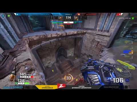 Myztro Spart1e vs Serious - Quake Open League #2 EU Elite Round of 16