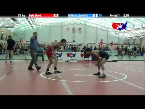 University Nat`ls FS  55 kg: Dale Boyd vs. Anthony Zanetta