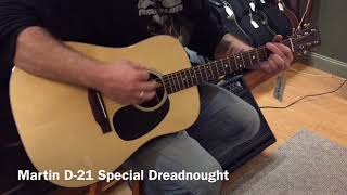 Video thumbnail for BRAND NEW Martin D-21 Special Dreadnought Acoustic Guitar by Morrell Music Company