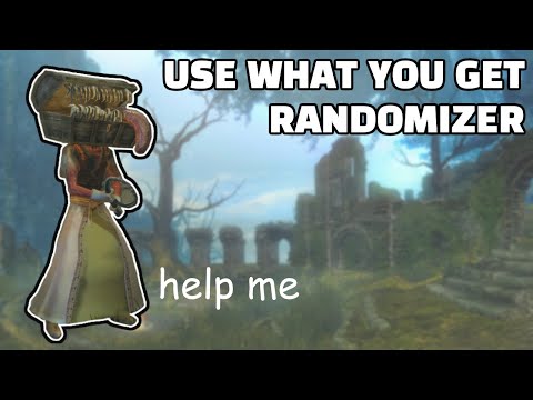 Dark Souls Randomizer, but you HAVE to equip every terrible item you find
