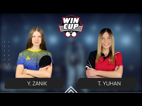 09:30 Yulianna Zanik  - Tetiana Yuhan West 1 WIN CUP 08.06.2024 | Table Tennis WINCUP