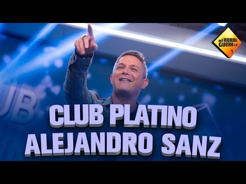 Alejandro Sanz entra en el Club Platino - El Hormiguero