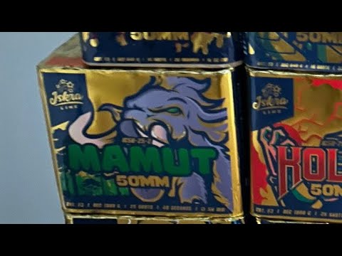 Iskra - IC50-25-2 Mamut 25s 50mm - vuurwerk