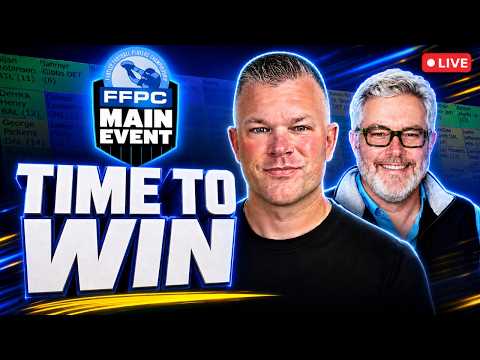 Thumbnail for LIVE Fantasy Football Draft: FFPC Main Event w/ Mike Schopp ($2,200 Entry)