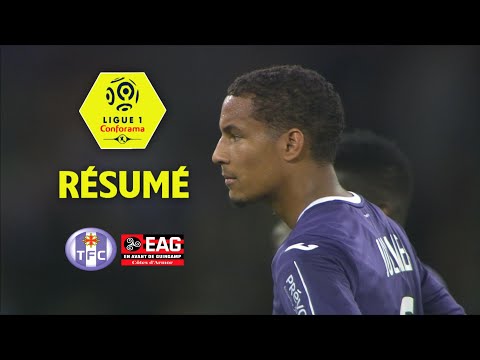Toulouse FC - EA Guingamp ( 2-1 ) - Résumé - (TFC - EAG) / 2017-18