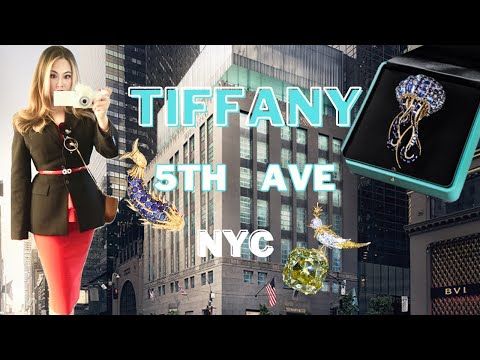 Tiffany NYC Flagship Vlog with Prices! Massive Diamonds | Celebrity Jewelry & Rare Gems on 5th Ave