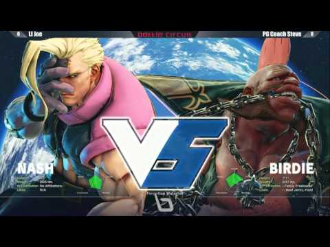 Street Fighter 5 Tournament: Next Level Battle Circuit V.11 - DNyce v Alucard / LI Joe v Coach Steve