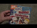 Rugrats Holiday Celebration DVD Unboxing Nickelodeon