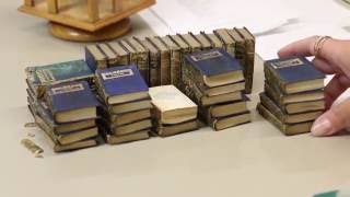 Trip to the Conservation Lab: Broken Mini Shakespeare Books uispeccoll