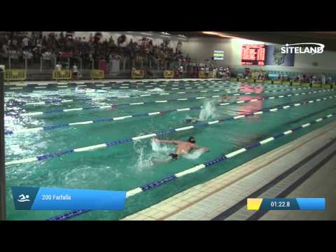 Serie 3 dei 200 Farfalla  Assoluti Maschi Master - Campionati Regionali Master 2015 VENETO e FRIULI