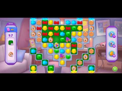 Homescapes level 8242 No boosters Hard level