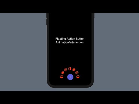 Circular Motion: Create Floating Action Button Animation/Interaction/Motion in SwiftUI