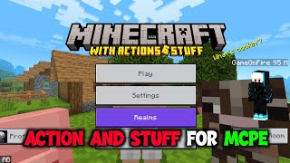 Action & Stuff Texture Pack | MCPE & Bedrock 🔥 | Download Free