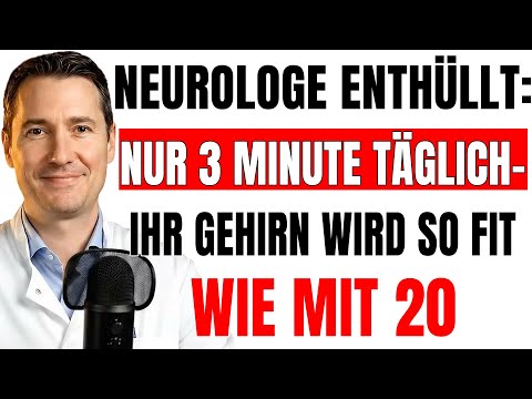 Nur 3 Minuten täglich: Diese Übung hält Ihr Gedächtnis so fit wie mit 20! | senioren gesundheit