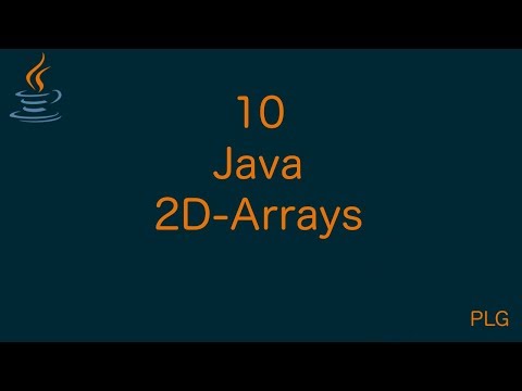 Java für Anfänger - 10 - 2D Arrays