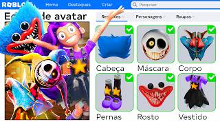 Criei o PERFIL dos PERSONAGENS POPPY PLAYTIME no Roblox!