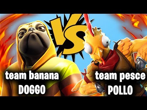 L' ALLIEVO DI BANANITA VS ALLIEVO DI PESCE SECCO ! 😱 - Fortnite