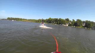 preview picture of video 'Flyboarding for the first time'
