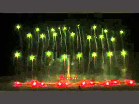 Pyronale 2013 Dragon fireworks Philippines TINIKLING firedance (Tinikling)