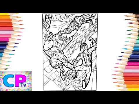 Spiderman vs Vulture Coloring Pages/Superhero vs Villain/Jim Yosef & Anna Yvette/Linked[NCS Release]
