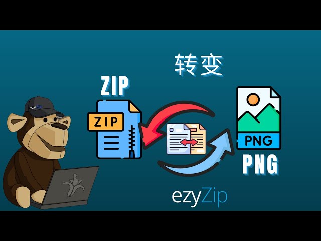 如何将ZIP转换为PNG